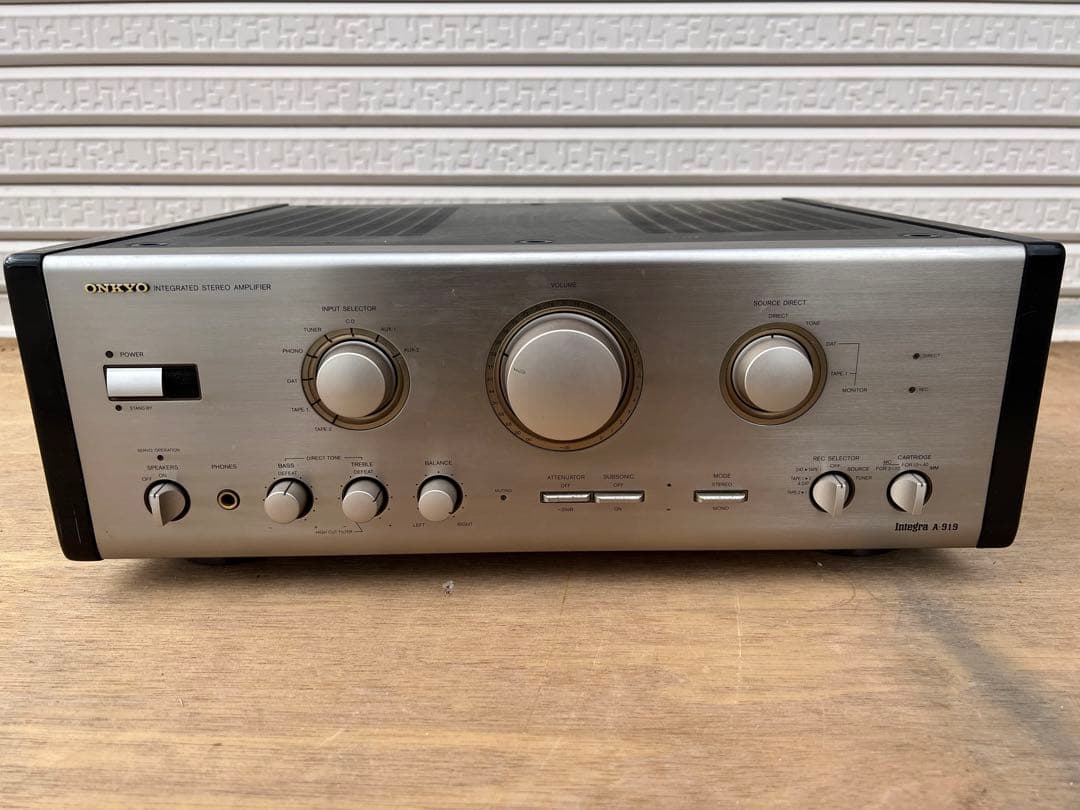 ふ*K様 【O-171】ONKYO オンキヨー アンプ INTEGRA A 91