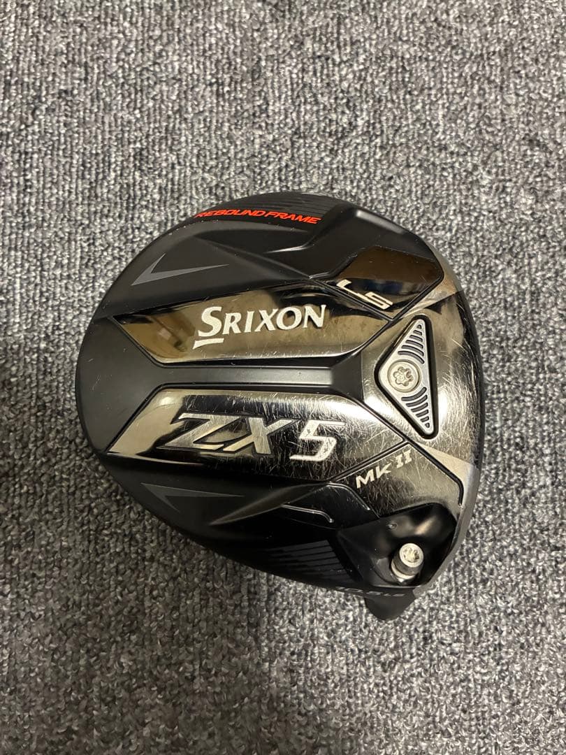 スリクソン　ZX5 MK2 LS 10.5° ドライバー　ヘッドのみ