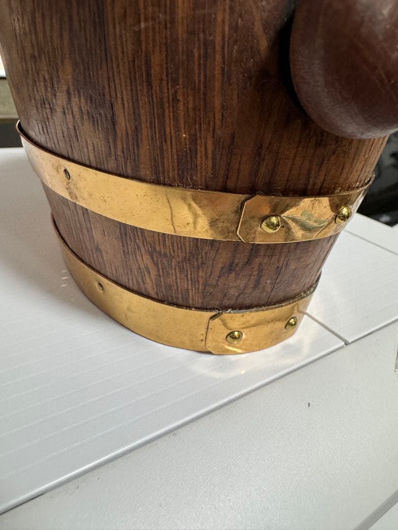 SALIGNAC ブランデー 木製樽型容器セット