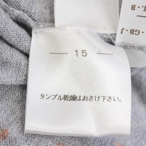 ◇ブルネロクチネリ クルーネックニット 薄手 100％コットン