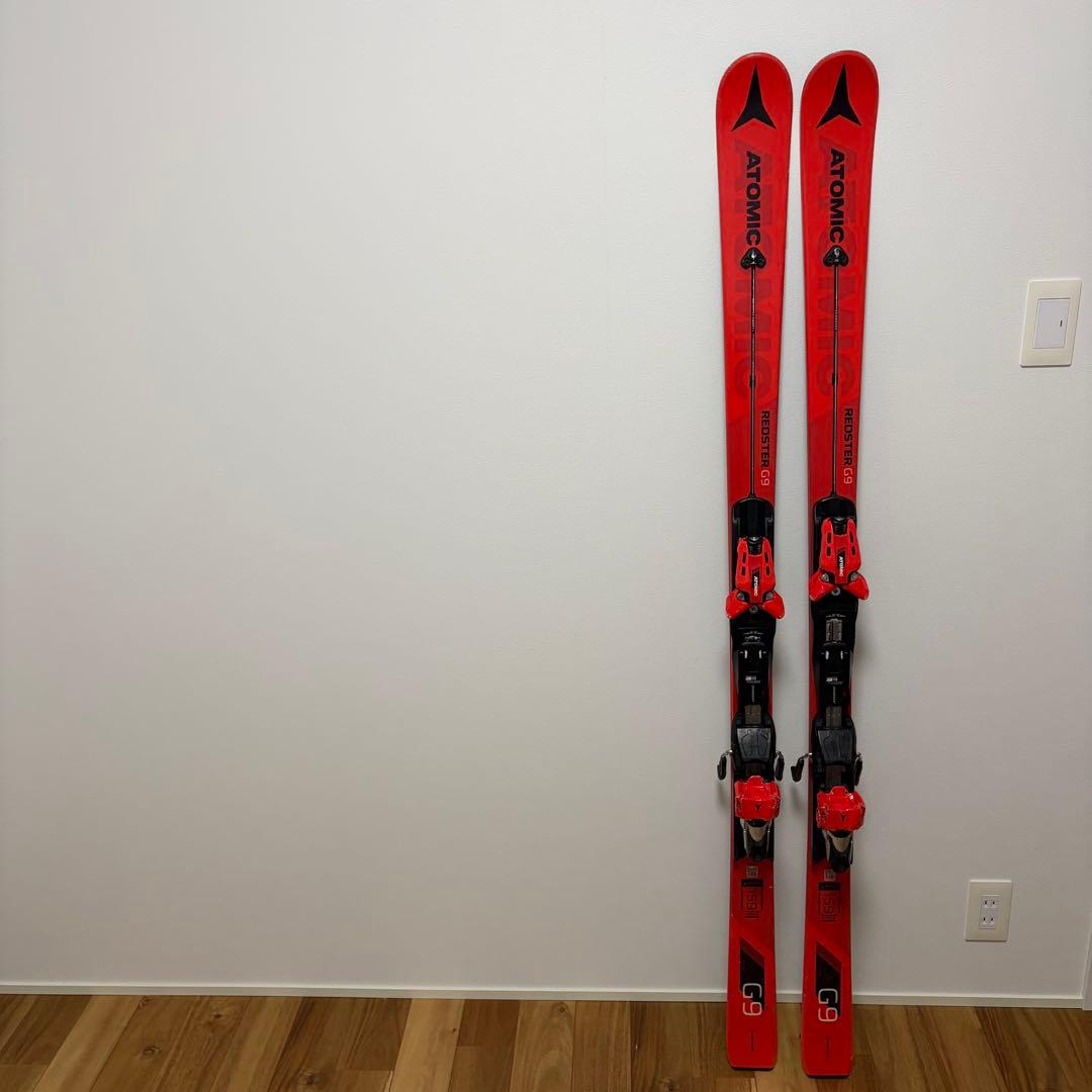 【美品】ATOMIC REDSTER G9 スキー 板 159cm