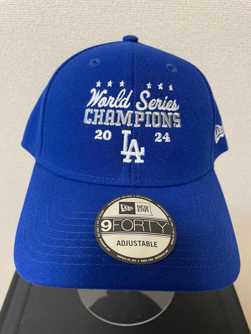 ニューエラ　9FORTY LA ドジャース 2024 ワールドシリーズ　大谷　青