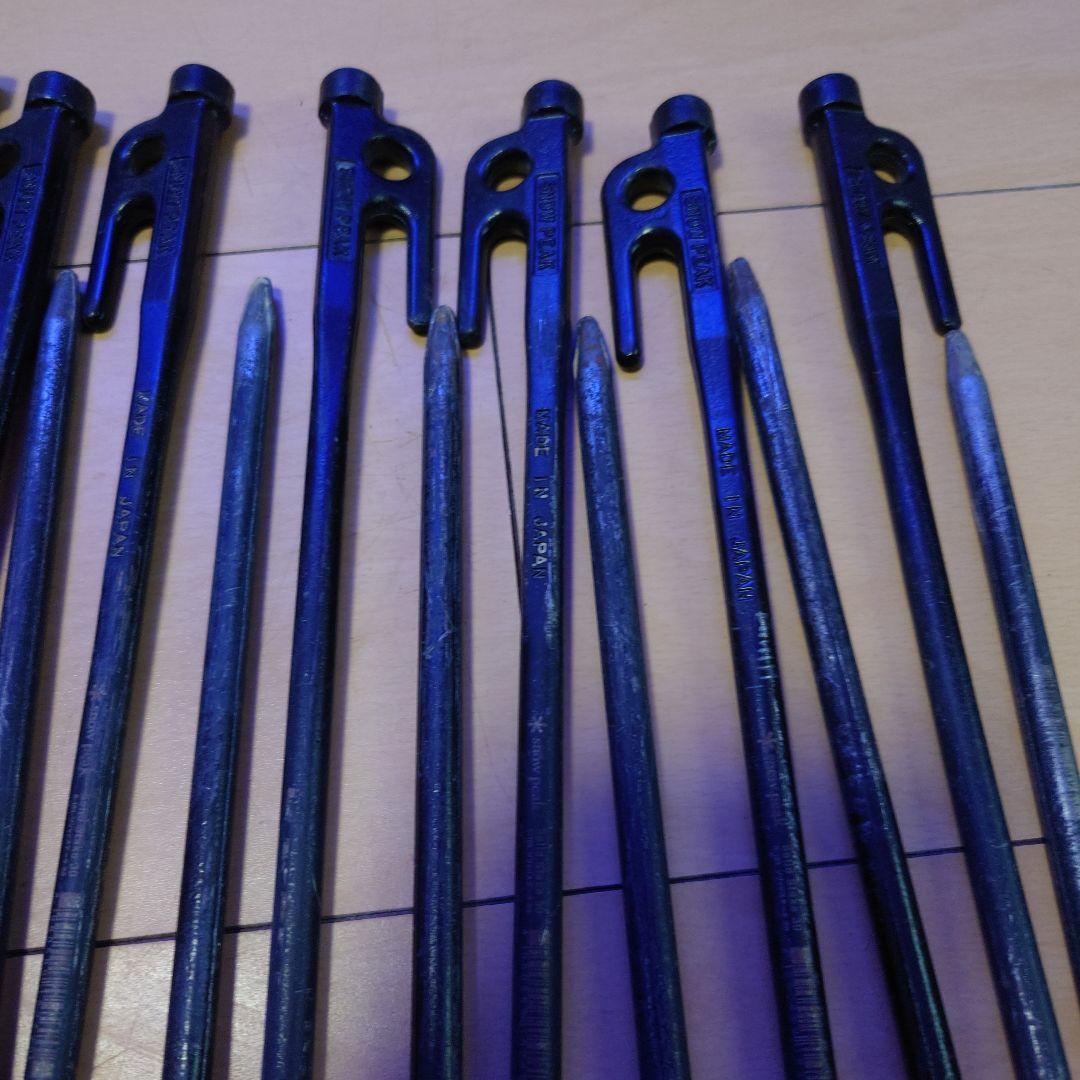 ソリッドステーク30と20　 マルチコンテナS 　 ペグハンマーpor.C