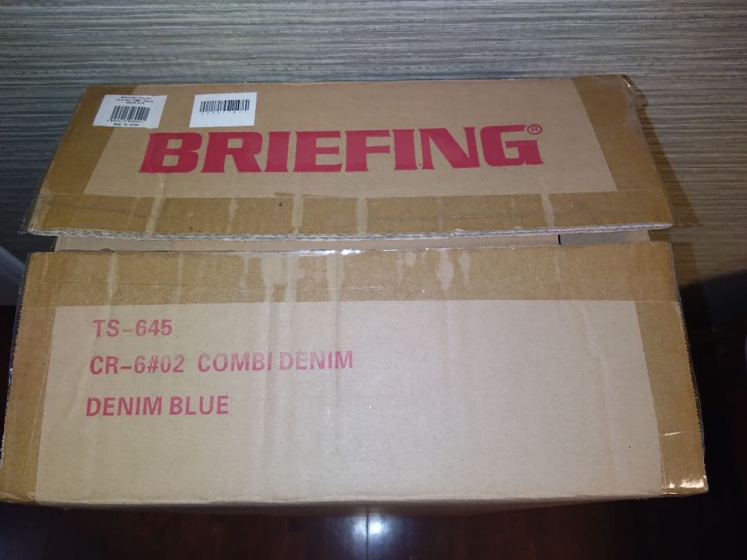 ブリーフィング２５周年　アズールコレクション　キャディバッグ　新品未使用