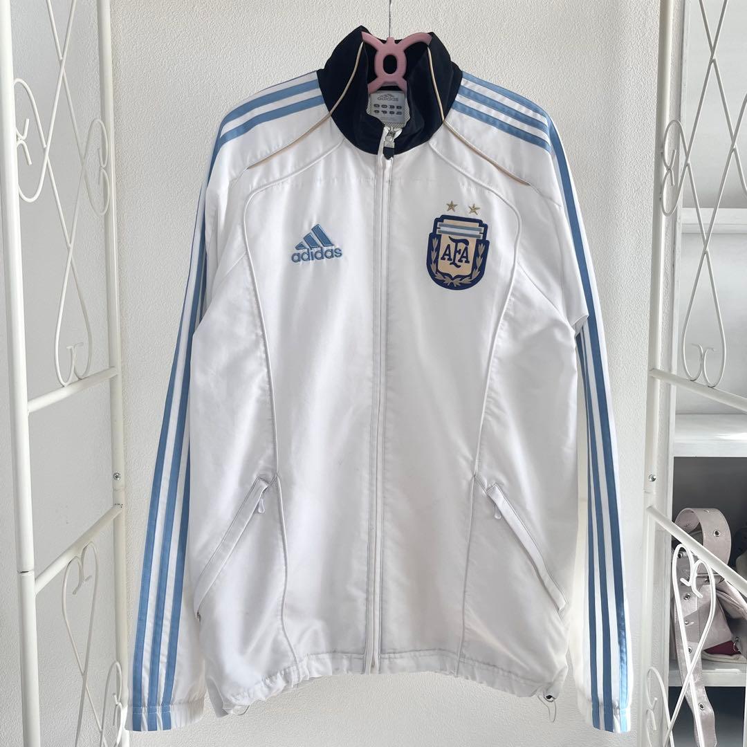 adidas アルゼンチン代表 ピステ ウィンドブレーカー　2010年 古着