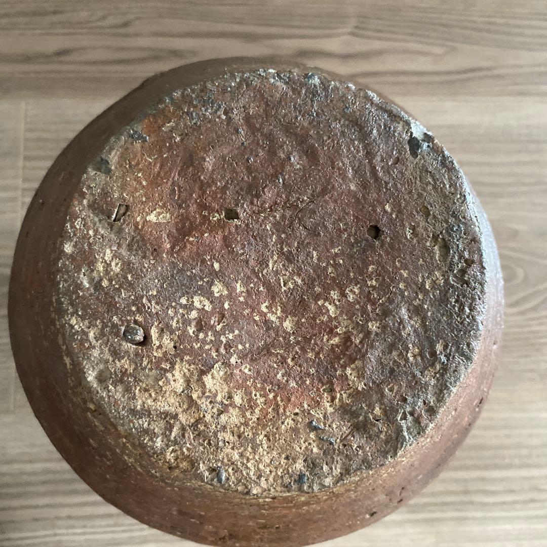 陶器　壺　花入　特大