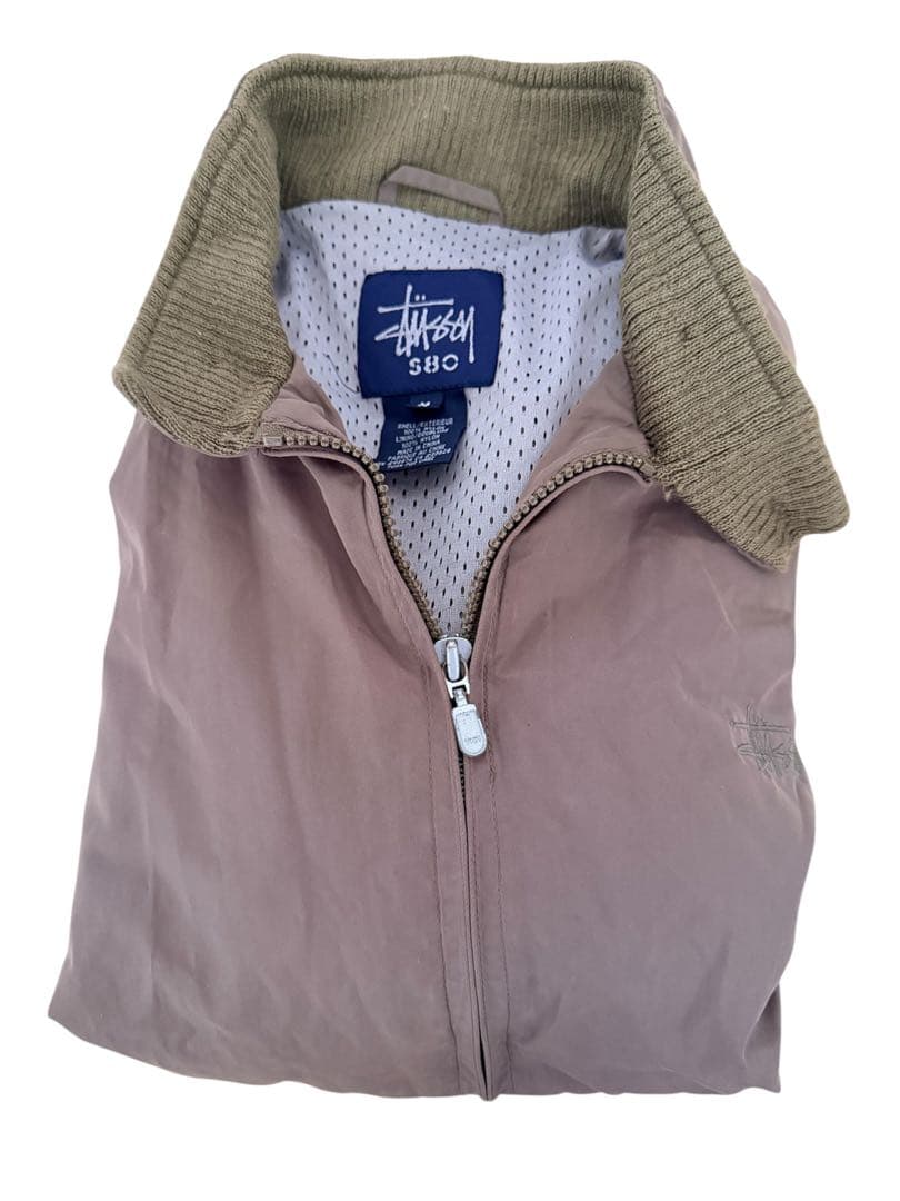 90s 00s old stussy ジャケット ブルゾン カーキ　オリーブ