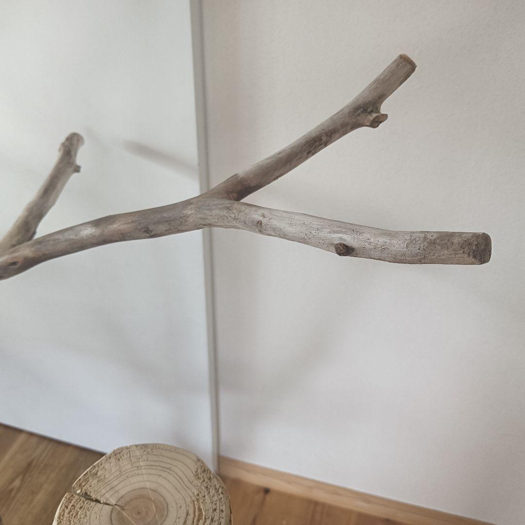 バードアスレチックジム大型 ② 天然木 自然木 流木 インコ おもちゃ