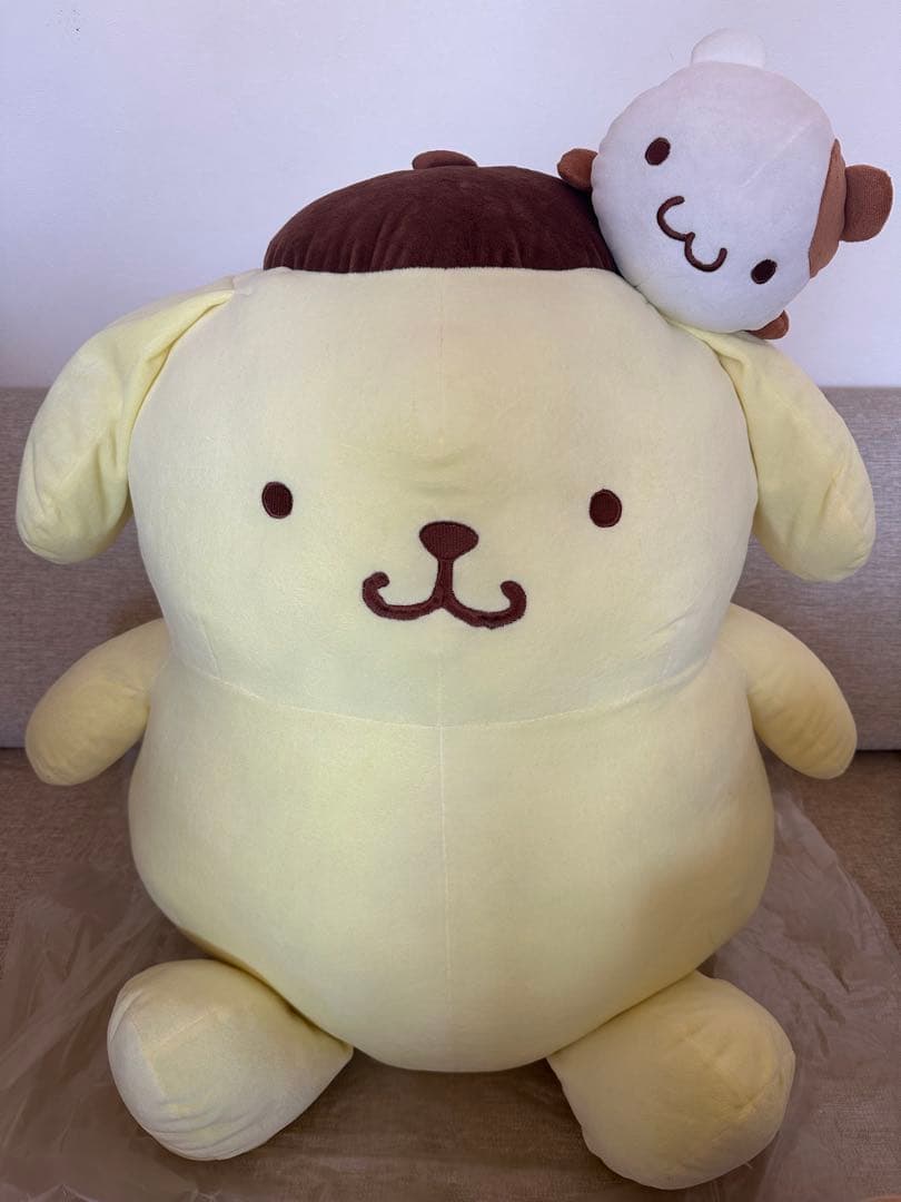 サンリオ ポムポムプリン マフィン 受注生産 プレミアム ぬいぐるみ