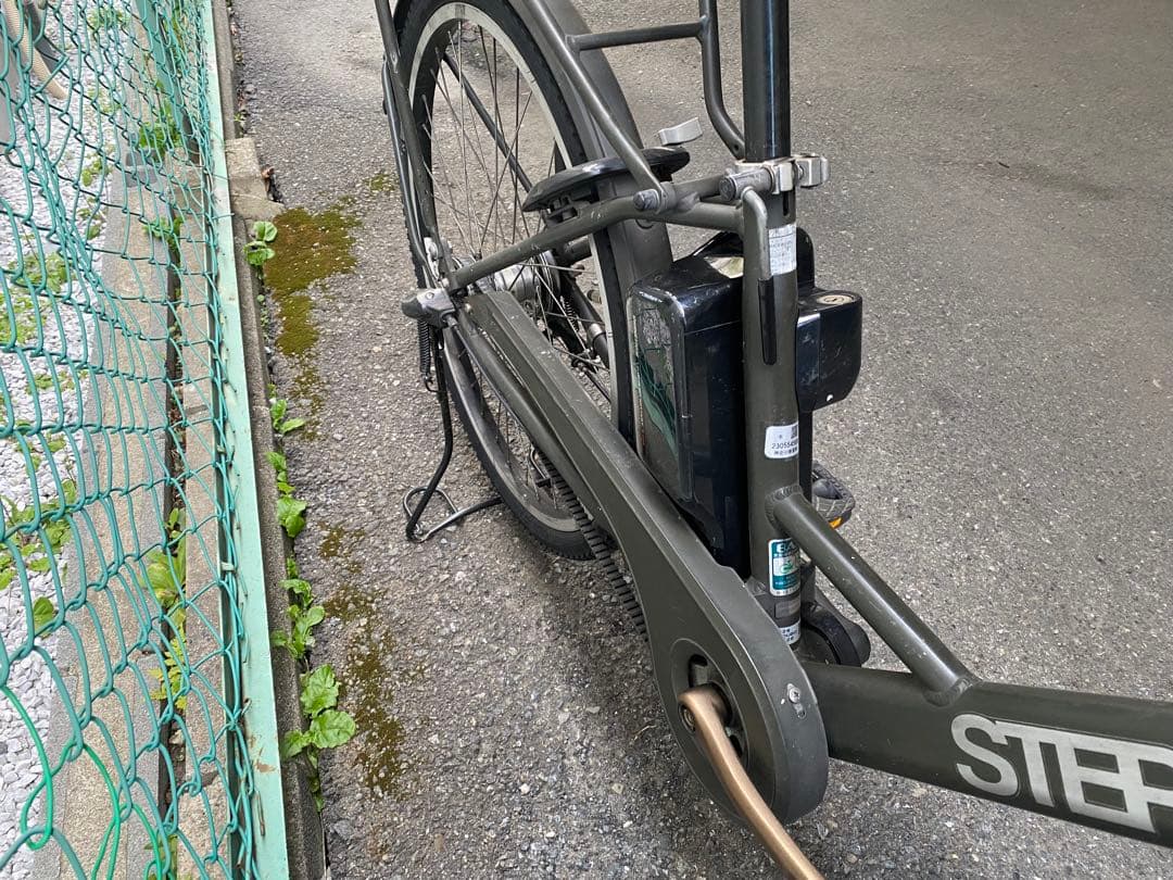 ※ジャンク品　BRIDGESTONEステップクルーズE 電動自転車　直接引き取り