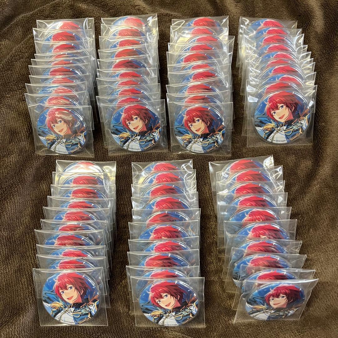 あんスタ ポートレート缶バッジ ポトレ缶 朱桜司 70個セット