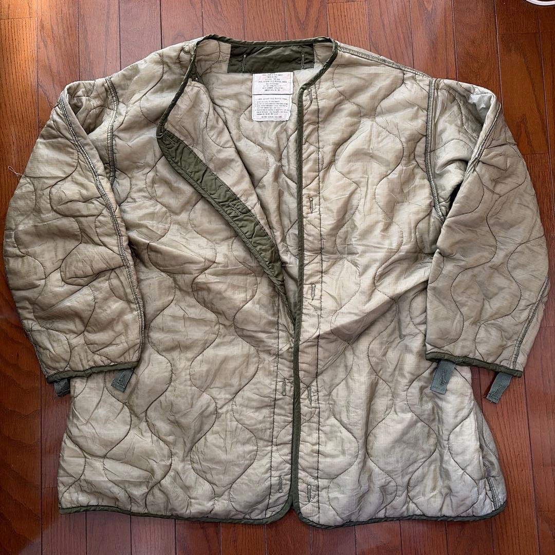 【実物】米軍M-65 モッズコート用ライナーUSED 極寒用パーカライナー