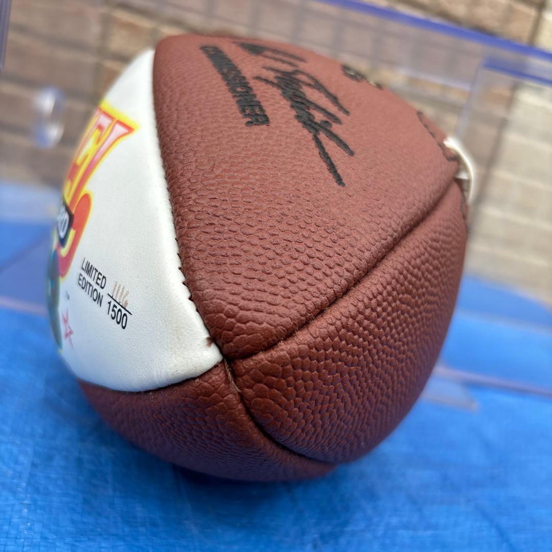 NFLクォーターバック　ダン・マリーノ　サイン入りフットボール　ウィルソン