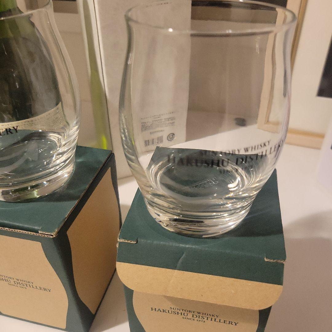 サントリー 白州 シングルモルトウイスキー 700ml　+　グラス2つ