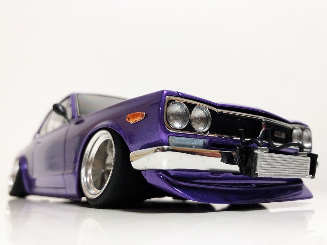 Aa/Nissan日産 Slylineスカイライン ハコスカ 改 1/18