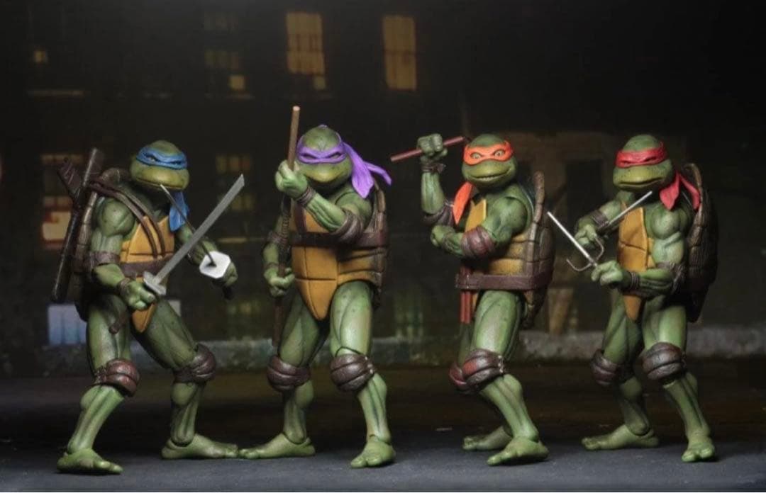 ミュータント・タートルズ フィギュア 4体セット