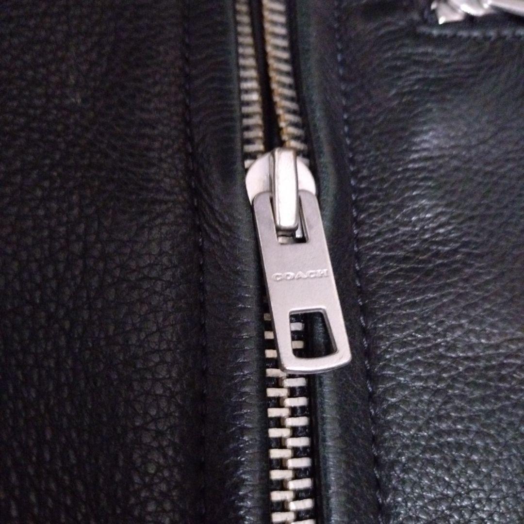 ✨美品✨COACH　シングルライダース　本革　レディース Lサイズ相当