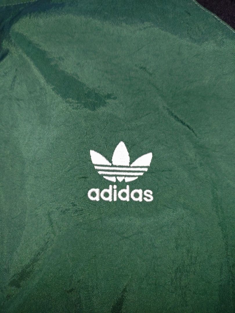 美品★アディダスadidas REKIVEトラックジャケット緑グリーン遠藤さくら