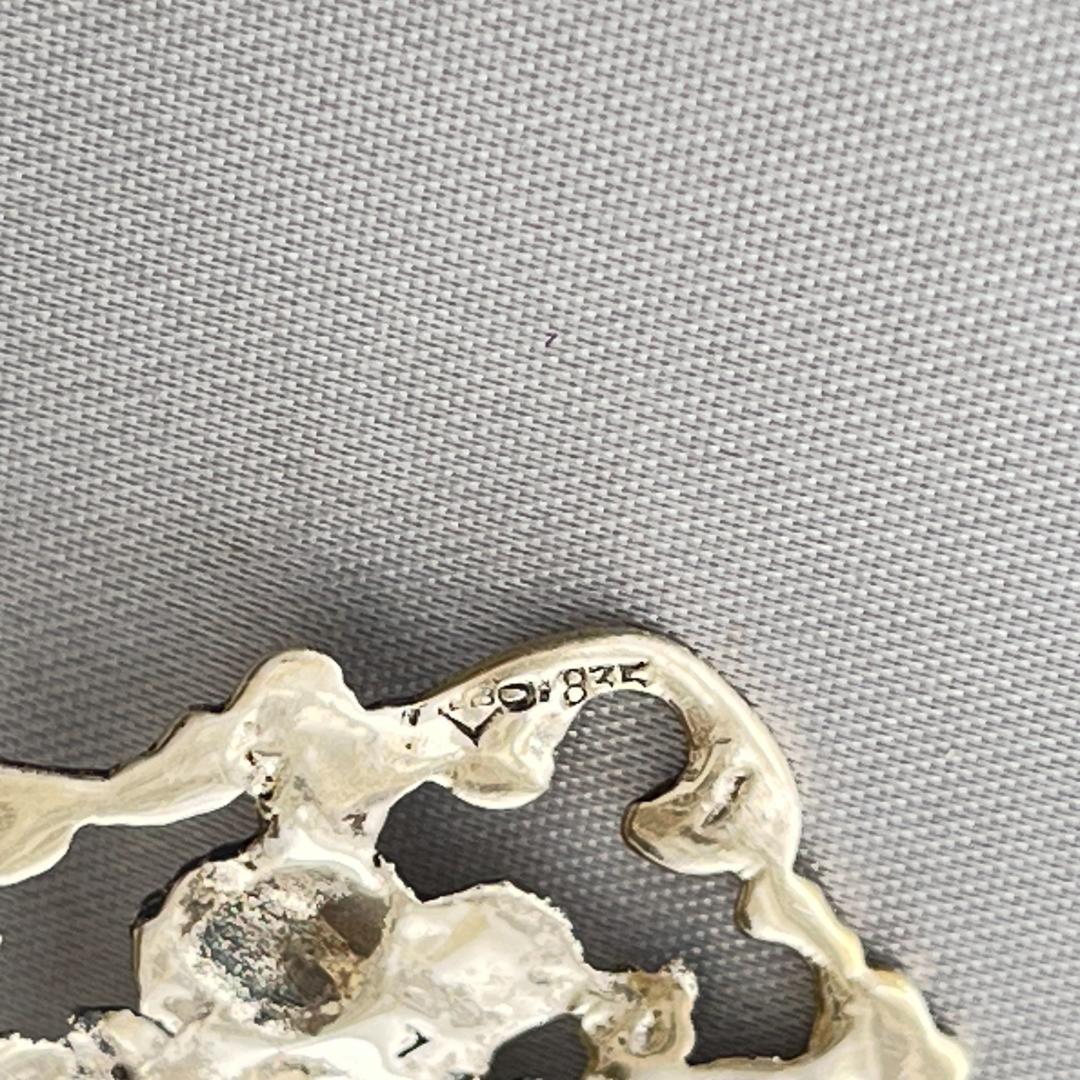 【 Bodemer】 天使の透かしのクッキートング【純銀】薔薇