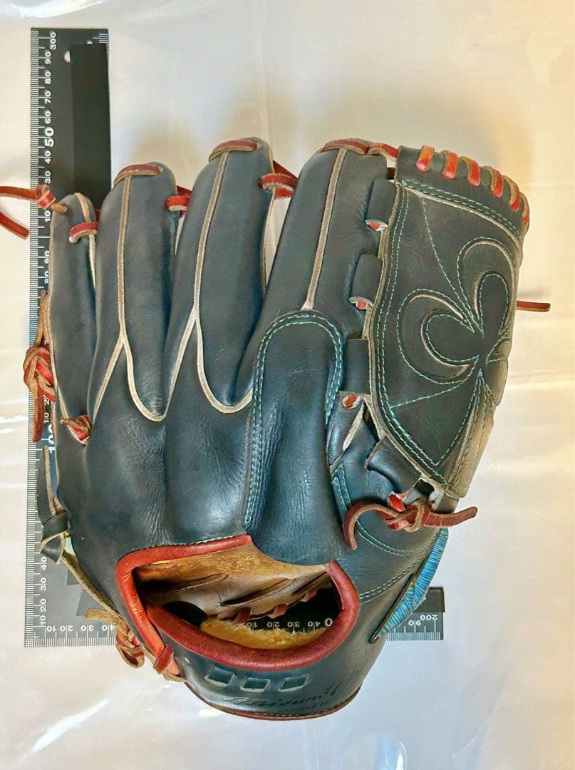 ★超希少‼︎★ミズノプロ オーダー品 ダイバーシティブルー 軟式 ピッチャー用