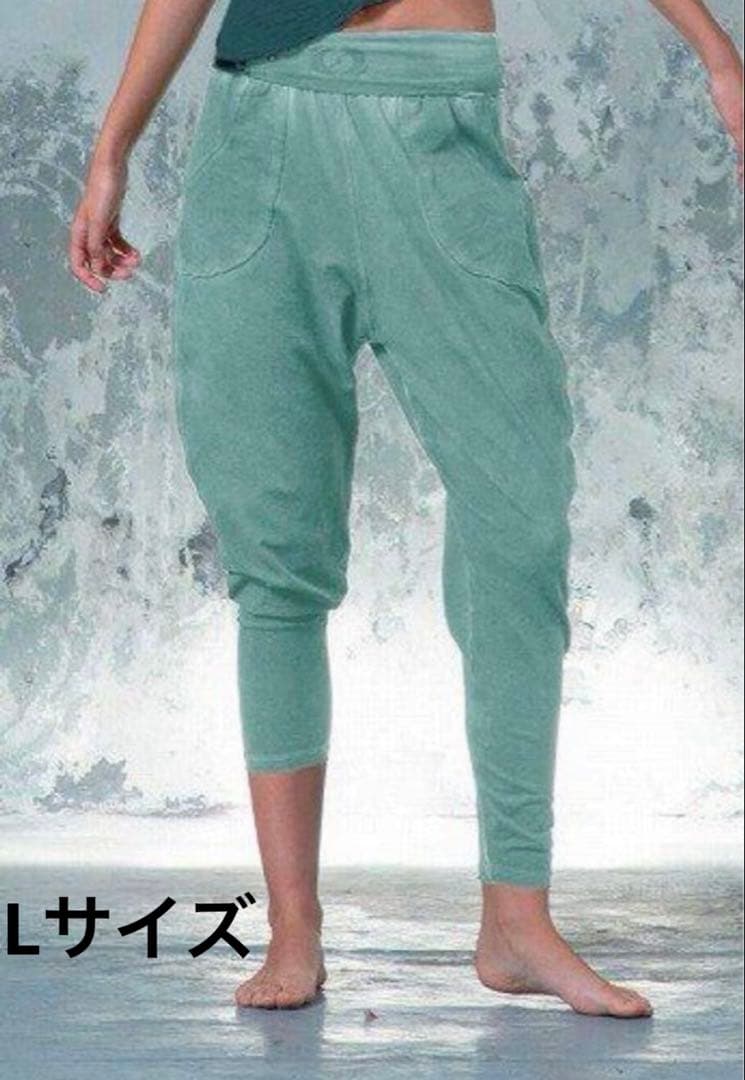 salsation グリーン ドロップパンツLサイズ