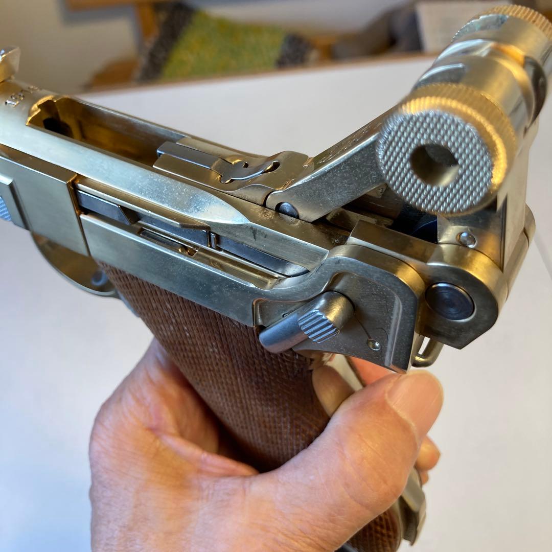 砲身8インチ のマルシン　ルガーP08