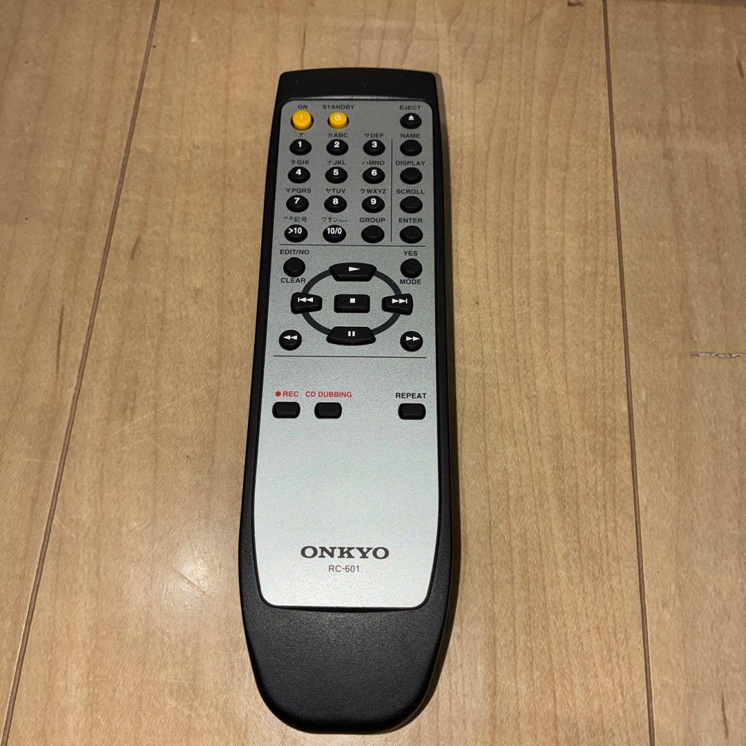 【ジャンク】ONKYO MD-133 MDデッキ ジャンク　通電可能