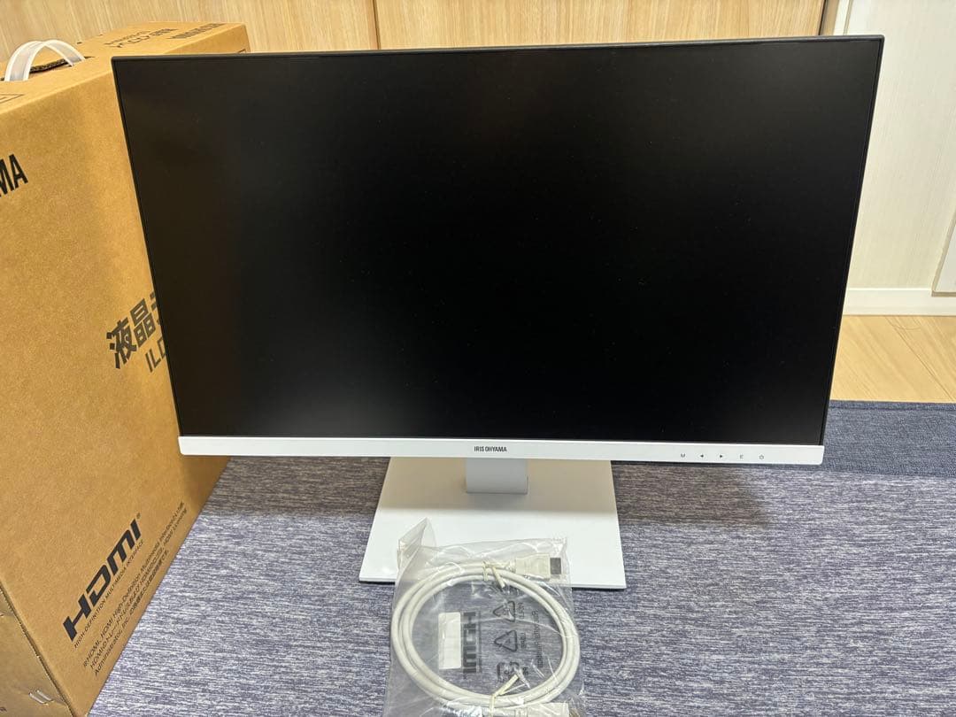 アイリスオーヤマ モニター 23.8インチ ILD-D23FHH-W