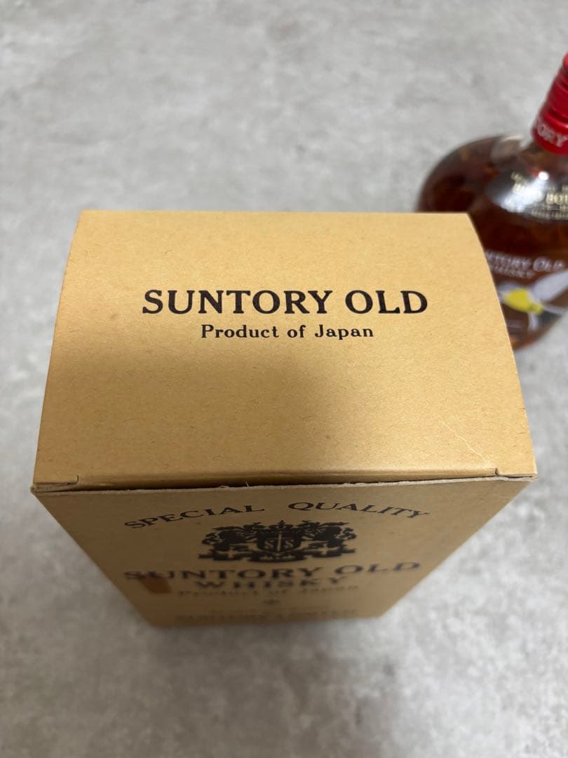 SUNTORY OLD WHISKY バードボトル　キセキレイ　特級　ウイスキー