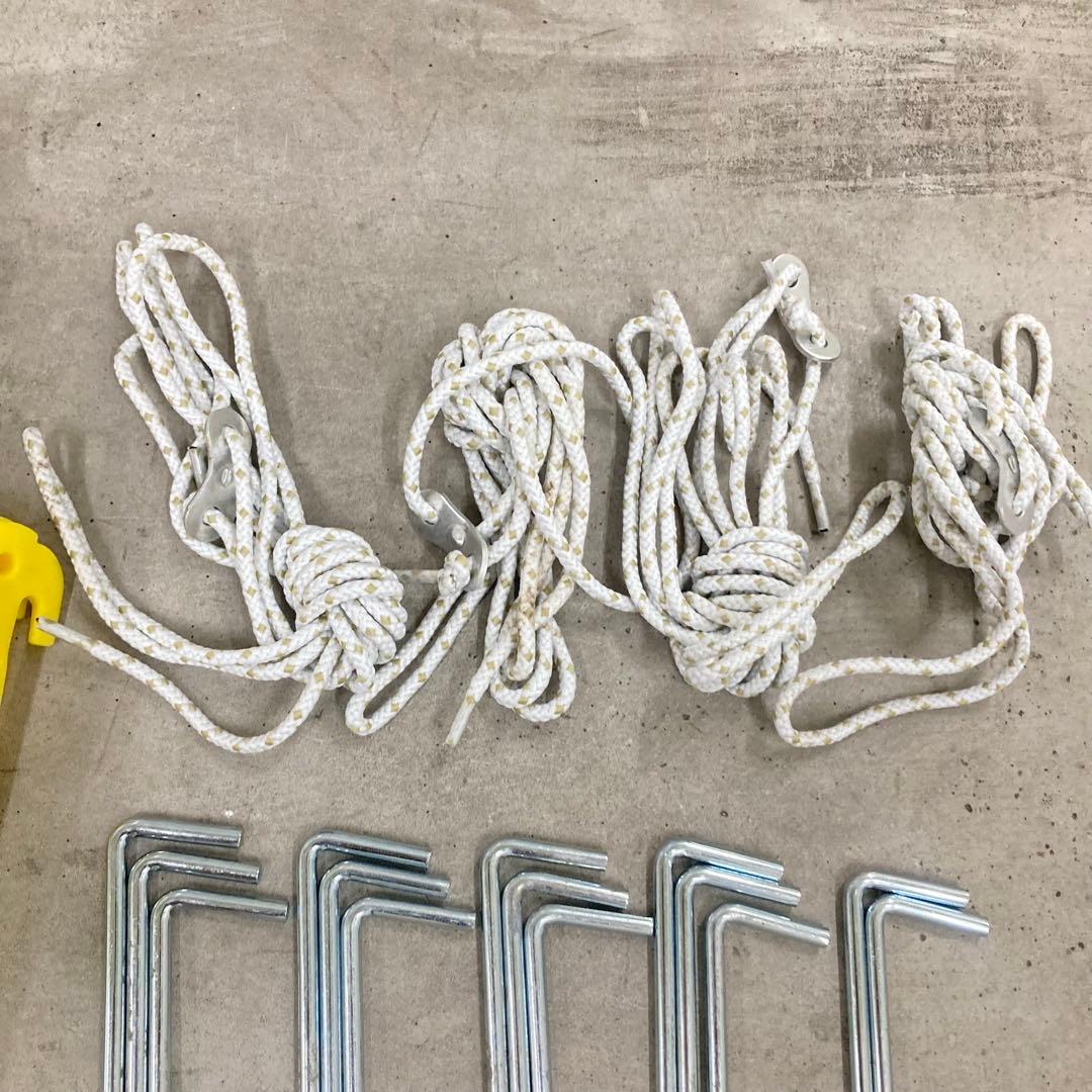 美品　コールマン　テント　スクリーンキャノピージョイントタープⅢ 付属品完備