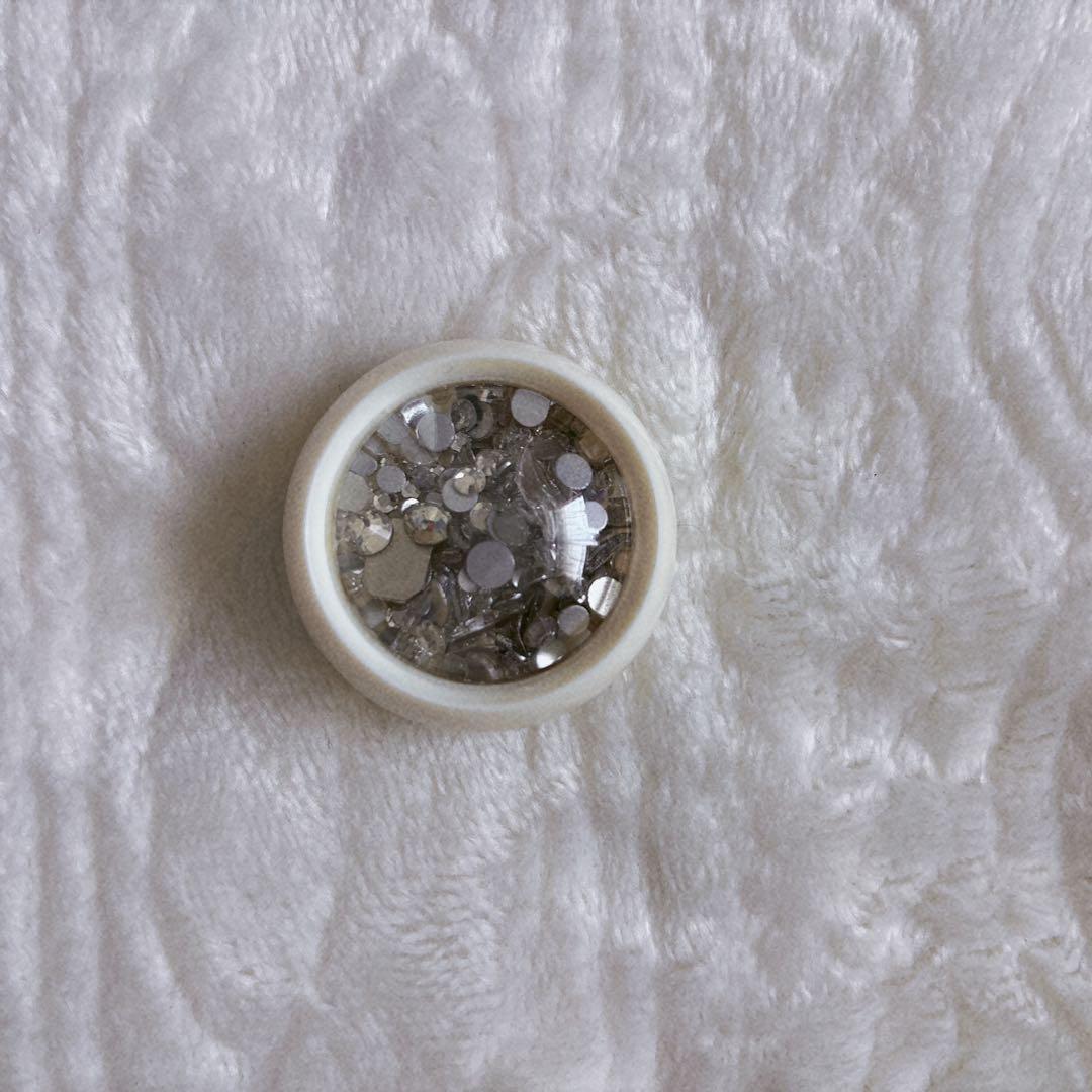 ネイル グリッタージェルネイル パーツ ラメ ネイルパーツストーン ピンセット付