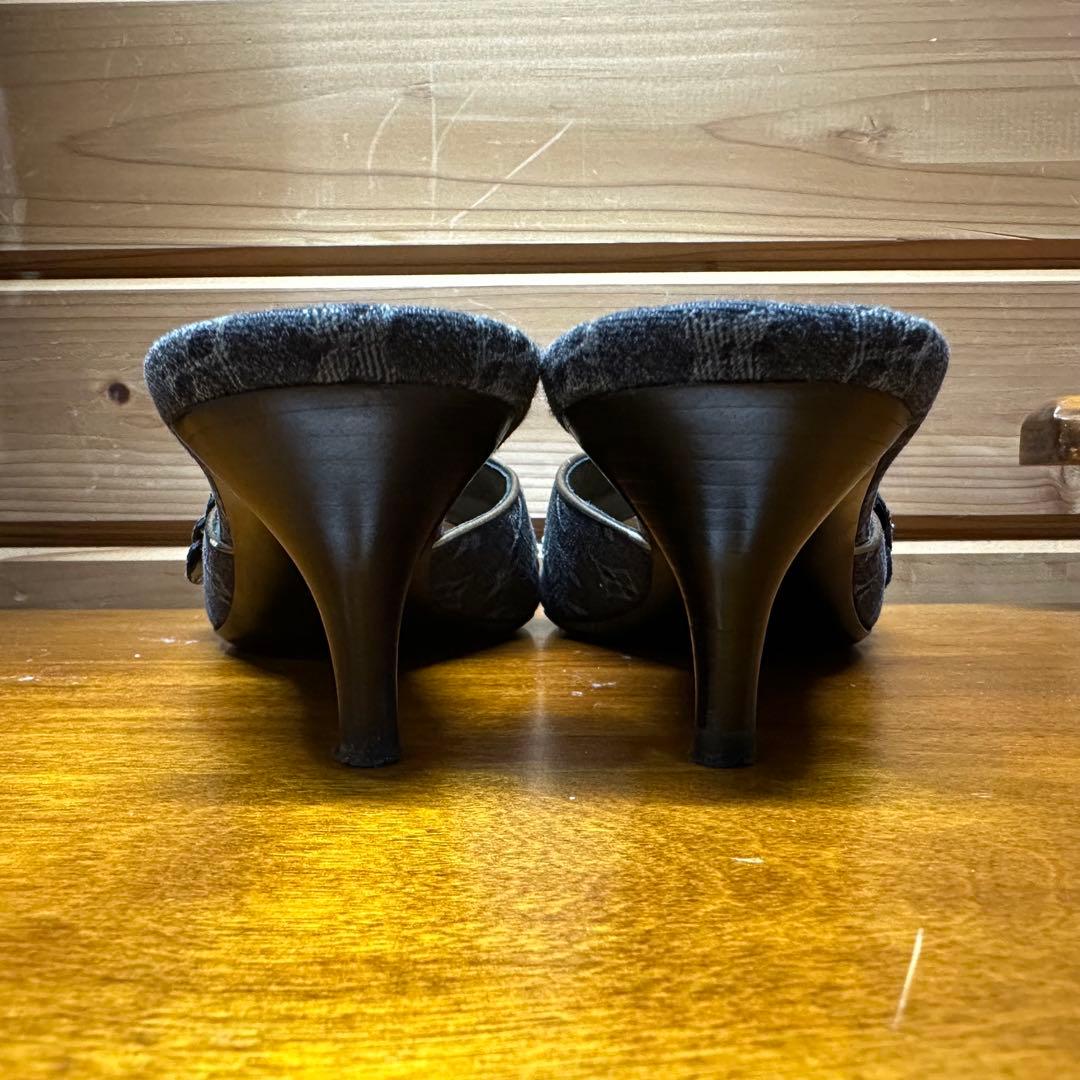 LOUIS VUITTON ヴィトン モノグラム フラワー ミュール 35