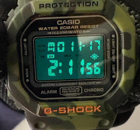 DW-5600CF-3 迷彩 G-SHOCK
