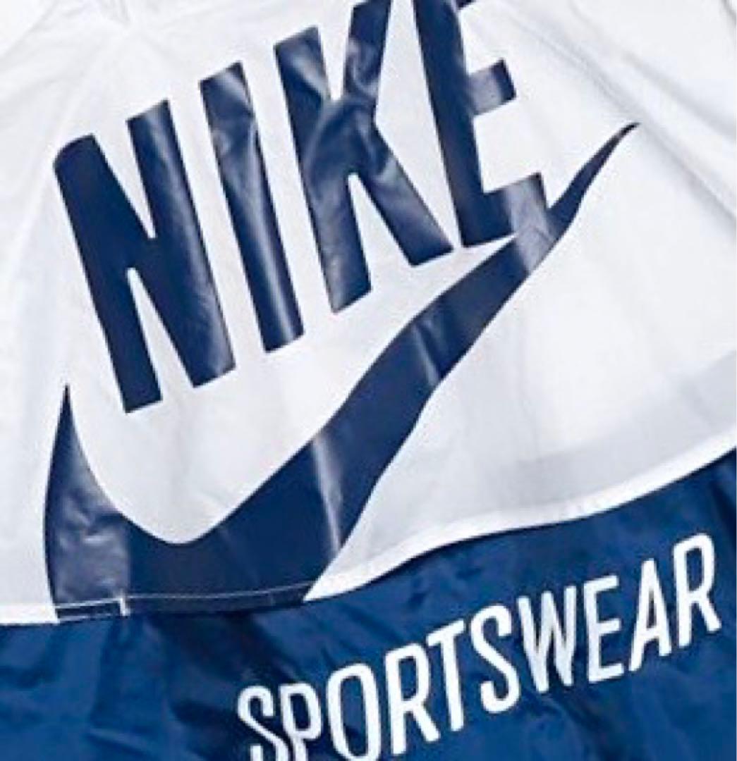 ナイキ ウーブン 上下セット ウィンドランナー ナイロンパンツ 新品 S 青白