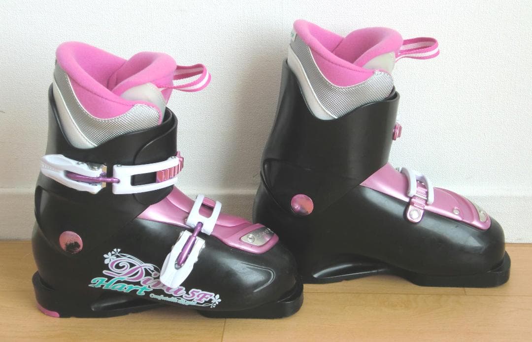 ■■送料無料■Hart■ジュニア用スキーフルセット■板127靴23■WAX済■■