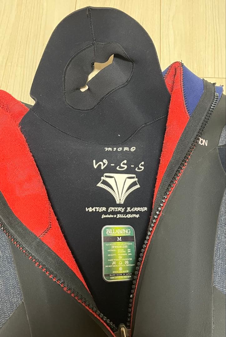 BILLABONG ビラボン ウエットスーツ フルスーツ 膝パッド ブラック