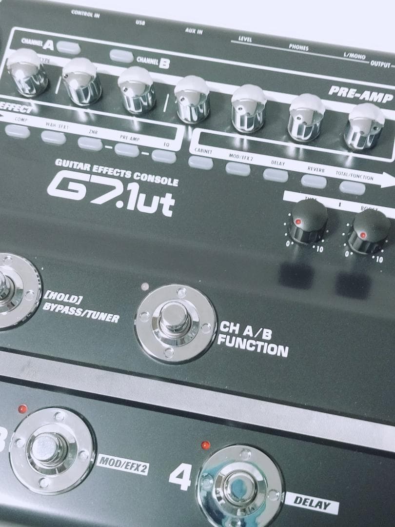ZOOM G7.1ut ギターマルチエフェクター