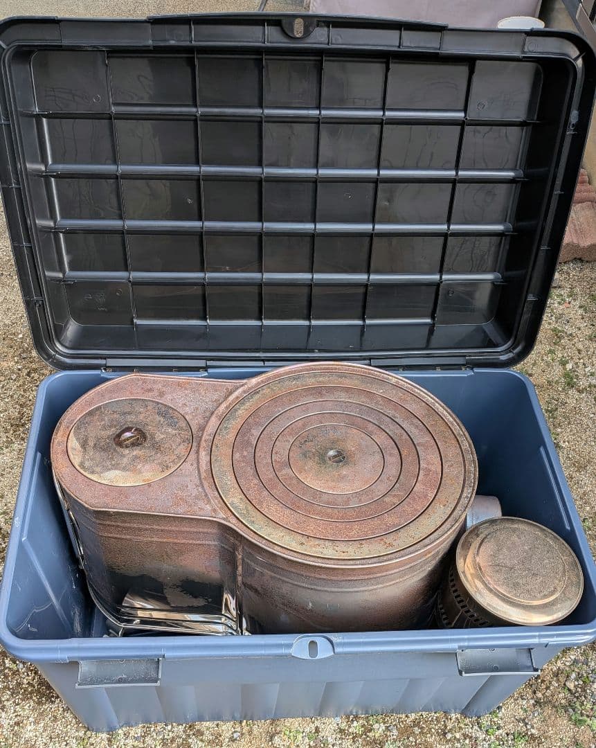 ホンマ製作所 薪ストーブ ステンレス時計1型 ハードケースBOXに入れて 収納◎