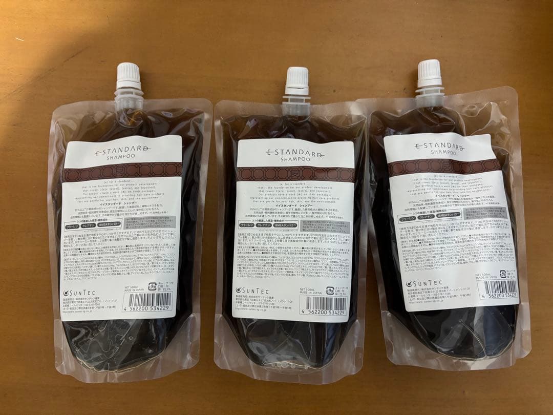 イイスタンダードシャンプー 詰め替え 500mL 3袋