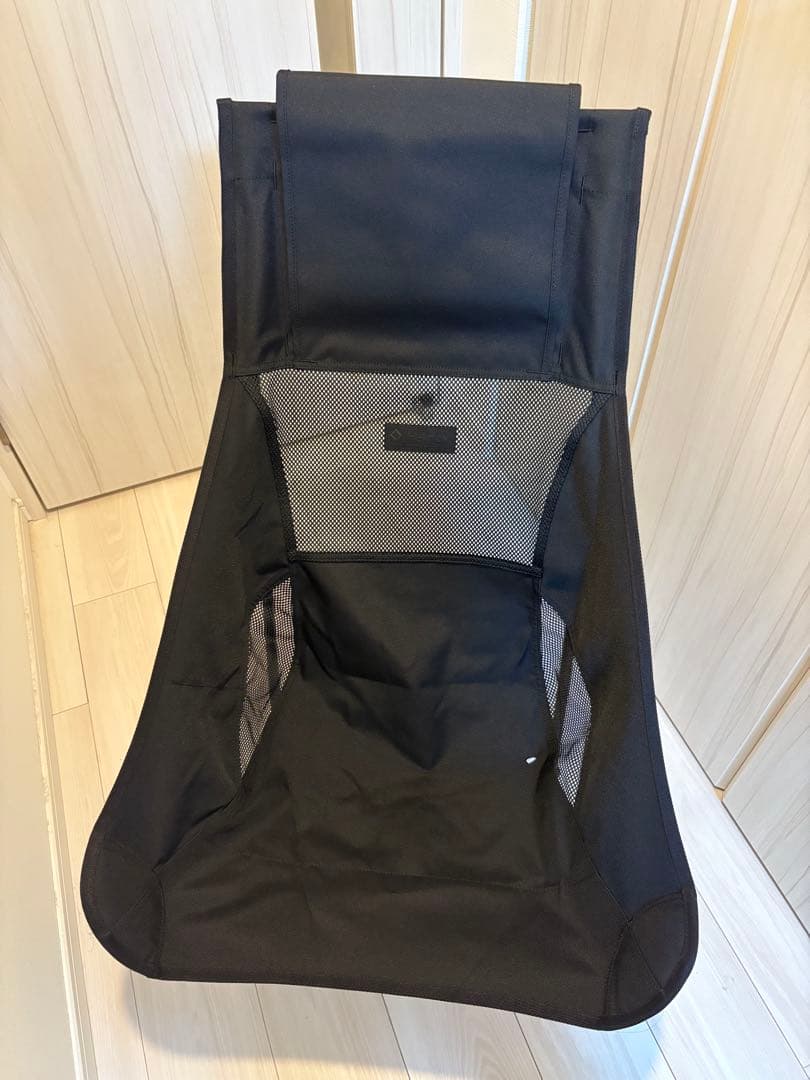 希少黒【訳あり】ヘリノックス チェアツー ブラック