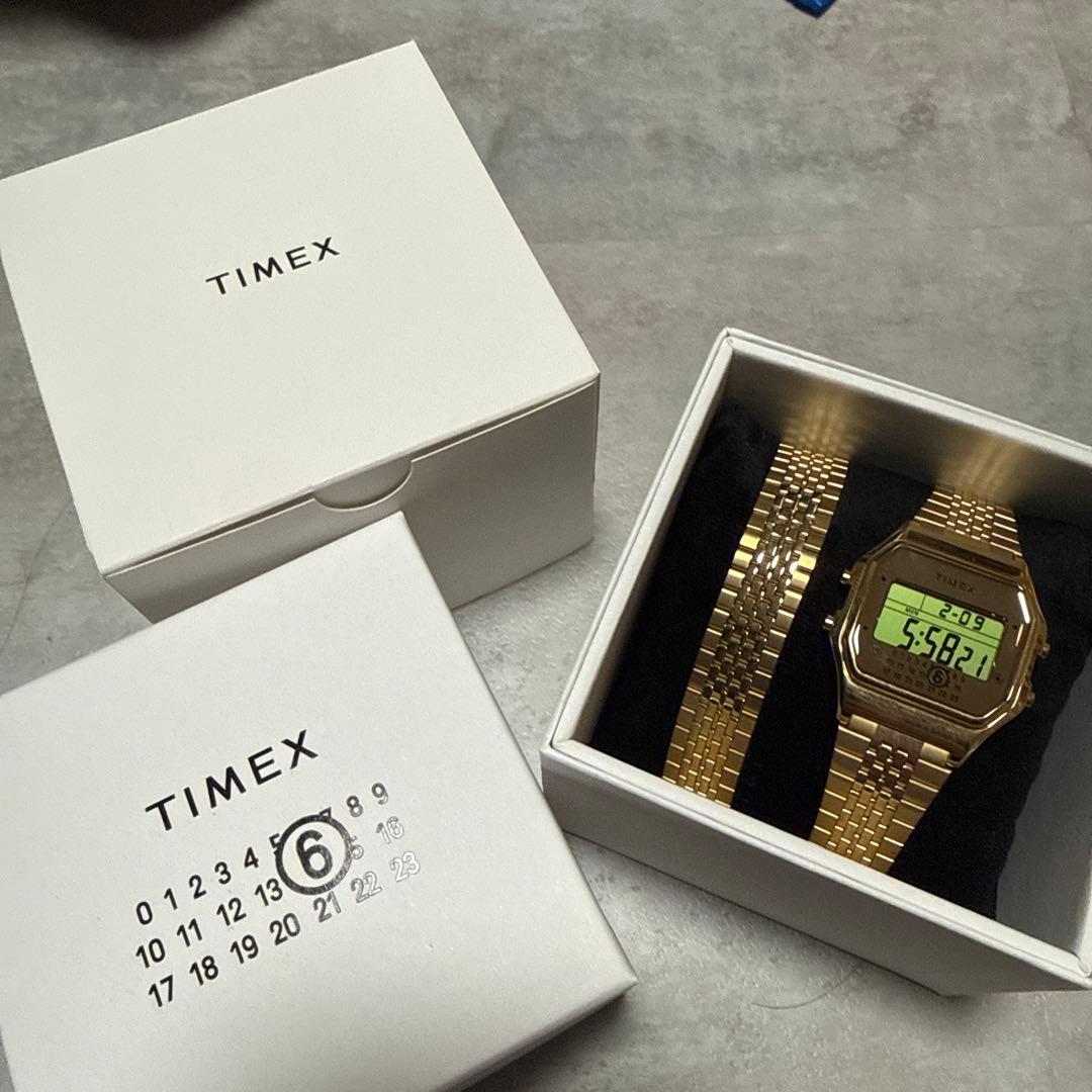TIMEX x MM6 Maison Margiela T80 ゴールド