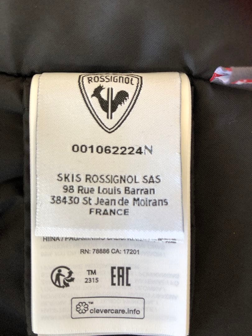 女性用　ロシニョール　ダウンジャケット ピンクホワイト