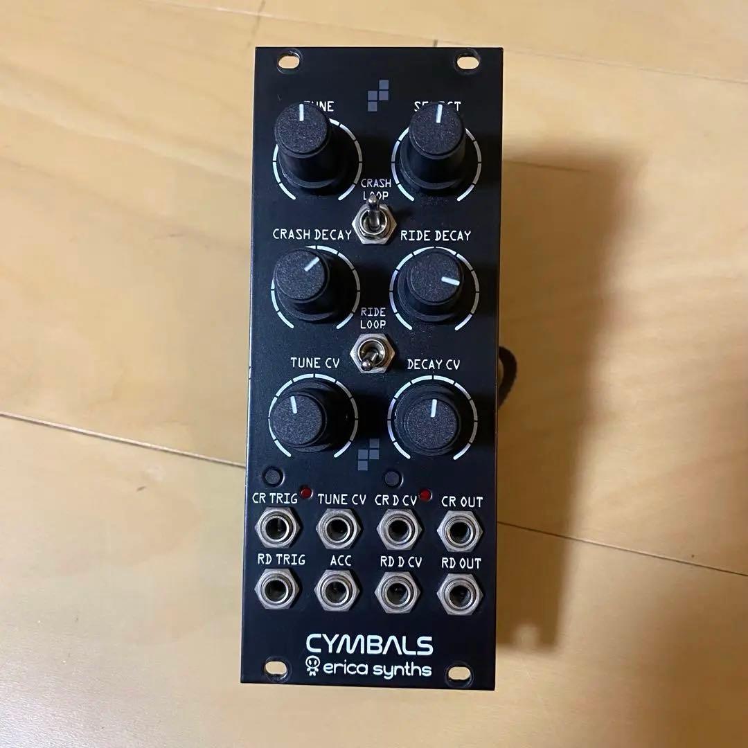 CYMBALS erica synths モジュラーシンセサイザー