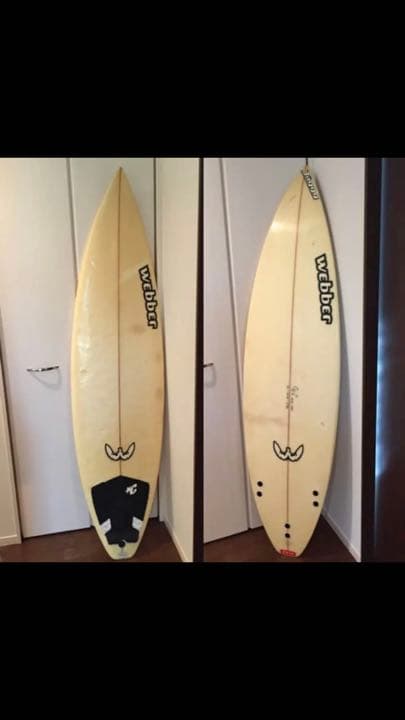 6.1 webber サーフボード   デッキパッド