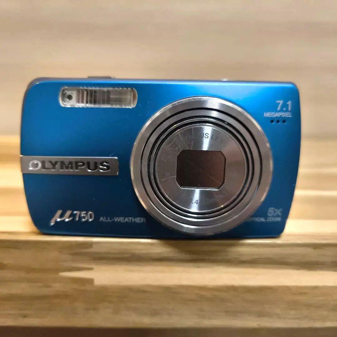 オリンパス OLYMPUS ミュー μ750 デジタルカメラ 外箱付き
