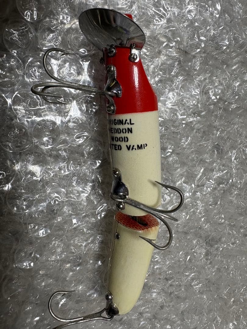 オールドヘドン　ウッド　ジョインテッドバンプ　HEDDON ヴァンプスプーク