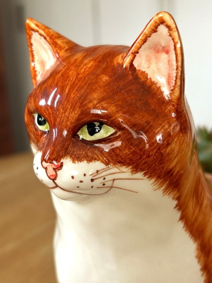 猫の置き物３点セット フィリップ・ローレストン作 英国BABBACOMBE窯