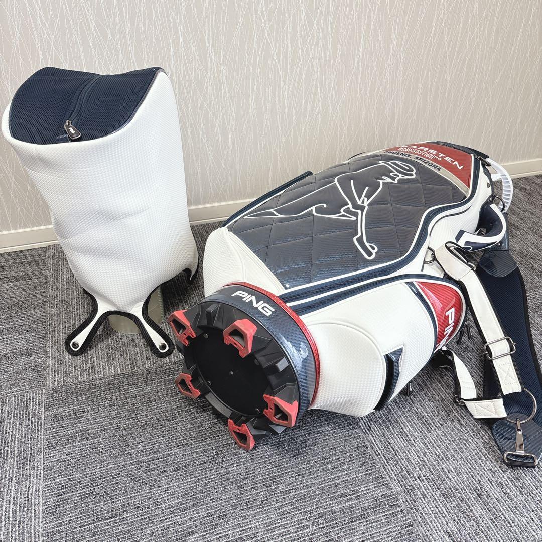 美品❗️PING/KARSTEN 9.5型 キャディバッグで大変希少なモデル