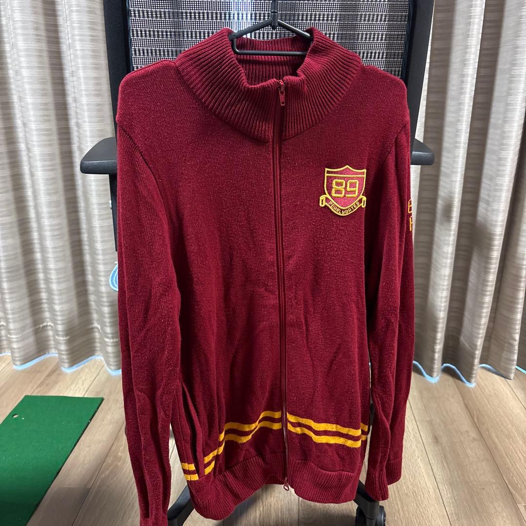 PEARLY GATES ワインレッド カーディガン