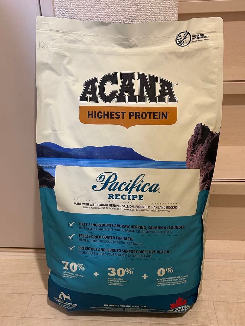 アカナ　パシフィカドッグレシピ　11.4kg
